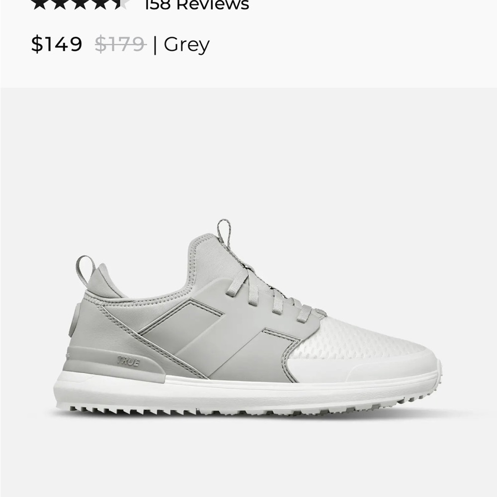 TRUE Linkswear LUX G Spike-less Golf Shoes